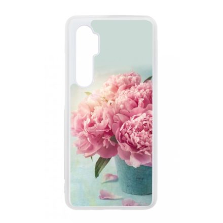 virágos tavaszi vintage rózsaszín rózsás Xiaomi Mi Note 10 Lite tok