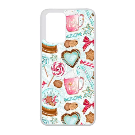 téli karácsonyi csajos mintás Xiaomi Redmi 10 tok