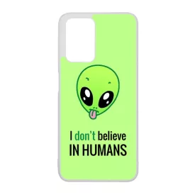 I dont believe in Humans ufo földönkívüli Xiaomi Redmi 10 tok