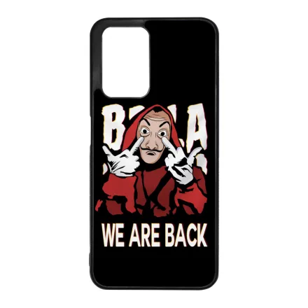 We are back - A Nagy Pénzrablás - la casa de papel Xiaomi Redmi 10 tok