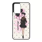 Kérd a Neveddel - Ballon Girl - Pink szerelem valentin napi Xiaomi Redmi 10 tok