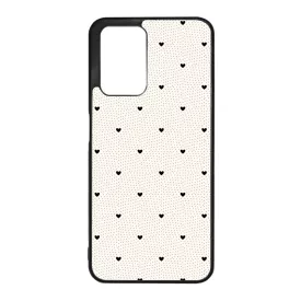 Elegáns szívecskés - CREAM - szives csajos Xiaomi Redmi 10 tok