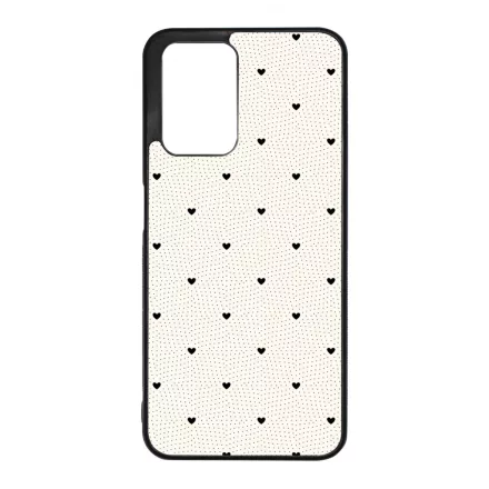 Elegáns szívecskés - CREAM - szives csajos Xiaomi Redmi 10 tok