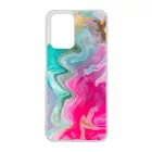 Pink gold Mixed Inks arany mintas marvanyos Xiaomi Redmi 10 tok