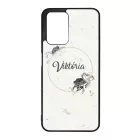 kerd a neveddel marble marvany mintas Rozsa viragos Xiaomi Redmi 10 tok