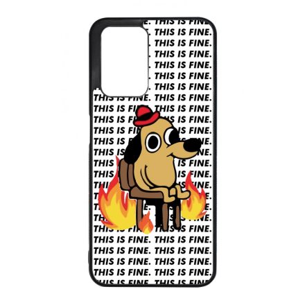 This is fine DOG kutyas meme Xiaomi Redmi 10 tok