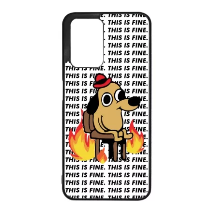 This is fine DOG kutyas meme Xiaomi Redmi 10 tok