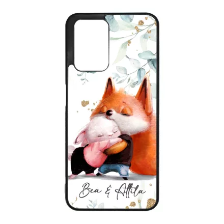 Kerd a neveddel - Nyuszi es Roka - osz Xiaomi Redmi 10 / Redmi 10 (2022) tok