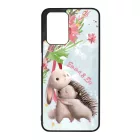 Nyuszi és Süni - Téli mintás Xiaomi Redmi 10 / Redmi 10 (2022) tok