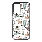 Tündéri rajzolt kutya mintás Xiaomi Redmi 10 / Redmi 10 (2022) tok