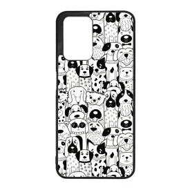 Aranyos kutya mintás Xiaomi Redmi 10 / Redmi 10 (2022) tok