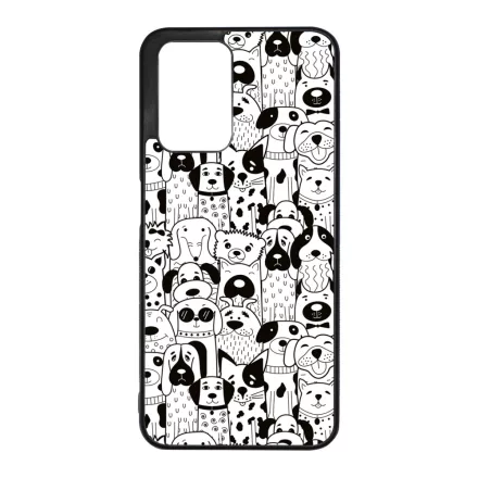 Aranyos kutya mintás Xiaomi Redmi 10 / Redmi 10 (2022) tok