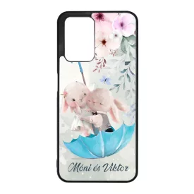 Neves cukisagok kollekcio Esernyos nyuszi szerelem Xiaomi Redmi 10 / Redmi 10 (2022) tok