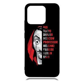 Mask - the Names - A Nagy Pénzrablás - la casa de papel Xiaomi Redmi 10A tok