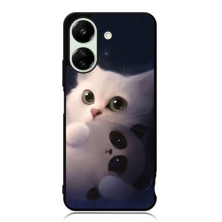 cica cicás macska macskás panda pandás Xiaomi Redmi 13C 4G tok