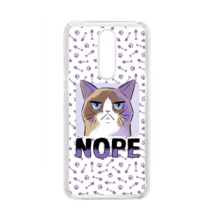 NOPE Cat Antisocial Antiszocialis Meno Trendi Xiaomi Redmi 8 tok