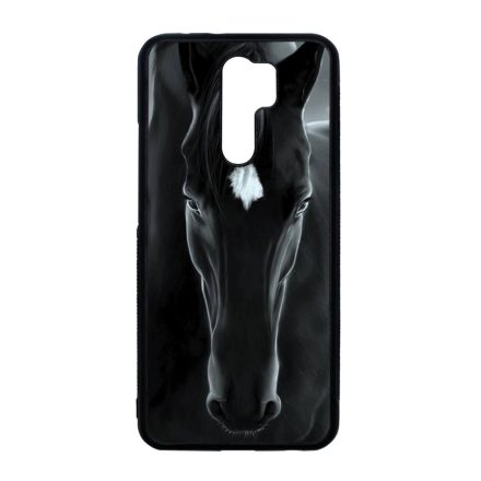 lovas fekete ló Xiaomi Redmi 9 fekete tok