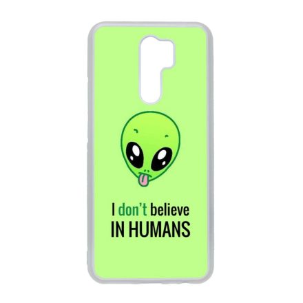I don't believe in Humans ufo földönkívüli Xiaomi Redmi 9 átlátszó tok