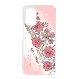 Kérd a neveddel - RoseGold Matyó magyar mintás hungarian folk Xiaomi Redmi 9T tok