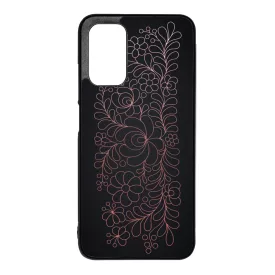 Elegáns Matyó - Rosegold magyar mintás hungarian folk Xiaomi Redmi 9T tok