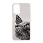 Cica és Pillangó - macskás Xiaomi Redmi 9T tok