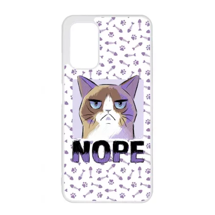 NOPE Cat Antisocial Antiszocialis Meno Trendi Xiaomi Redmi 9T tok