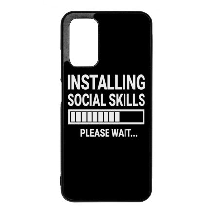 Installing social skills Antisocial Antiszocialis Meno Trendi Xiaomi Redmi 9T tok