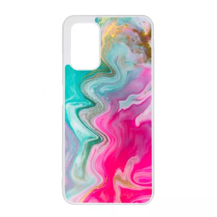 Pink gold Mixed Inks arany mintas marvanyos Xiaomi Redmi 9T tok