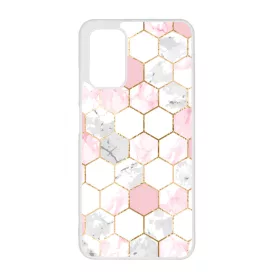 Geometric Rose Gold marvanyos marvany mintas Xiaomi Redmi 9T tok