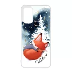 Tündéri róka - Téli mintás Xiaomi Redmi 9T tok