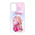 Unikornis és kávé - Téli mintás Xiaomi Redmi 9T tok