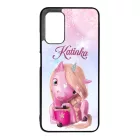 Unikornis és kávé - Téli mintás Xiaomi Redmi 9T tok