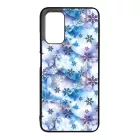 Téli Szépséges Hópihe mintás Xiaomi Redmi 9T tok