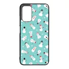 Cuki hóember mintás - Téli mintás Xiaomi Redmi 9T tok