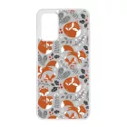 Szépséges téli róka mintás Xiaomi Redmi 9T tok