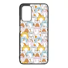 Tündéri Kawaii cica mintás Xiaomi Redmi 9T tok
