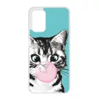 Bubble Cat - cica mintás Xiaomi Redmi 9T tok