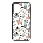 Tündéri rajzolt kutya mintás Xiaomi Redmi 9T tok