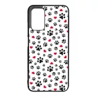 Szívecskés kutya mancs mintás Xiaomi Redmi 9T tok