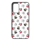 Cuki kávé és kutya mintás Xiaomi Redmi 9T tok