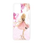 virágos fashion menyasszony párizs paris eiffel torony tavaszi Xiaomi Redmi Note 10 tok