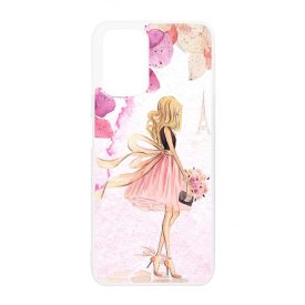 virágos fashion menyasszony párizs paris eiffel torony tavaszi Xiaomi Redmi Note 10 tok