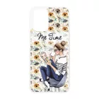 Én időm csajos őszi mintás Xiaomi Redmi Note 10 tok