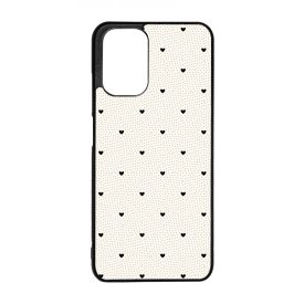 Elegáns szívecskés - CREAM - szives csajos Xiaomi Redmi Note 10 tok