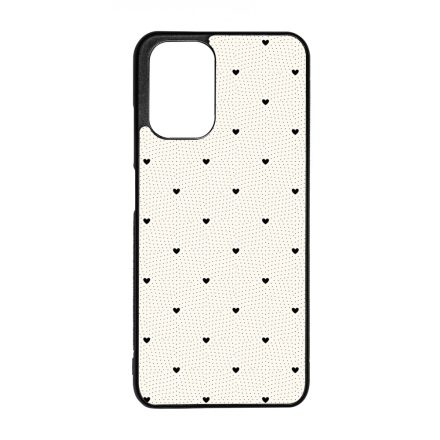 Elegáns szívecskés - CREAM - szives csajos Xiaomi Redmi Note 10 tok