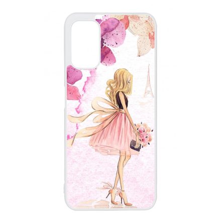 virágos fashion menyasszony párizs paris eiffel torony tavaszi Xiaomi Redmi Note 10 5G tok