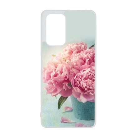 virágos tavaszi vintage rózsaszín rózsás Xiaomi Redmi Note 10 Pro tok