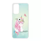 Édes unikornis és a Pillangó unicorn egyszarvú Xiaomi Redmi Note 11 tok
