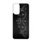 Elegant Matyó - Black magyar mintás hungarian folk Xiaomi Redmi Note 11 tok