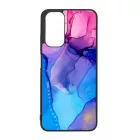 Blue Pink Gradient Ink kek rozsaszin marvanyos Xiaomi Redmi Note 11 tok